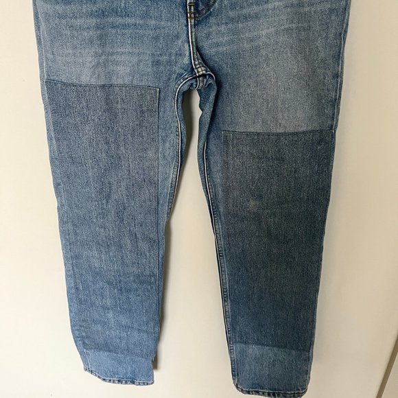 B SIDES Women's Straight Leg Jeans - Light Blue - Picture 3 of 7